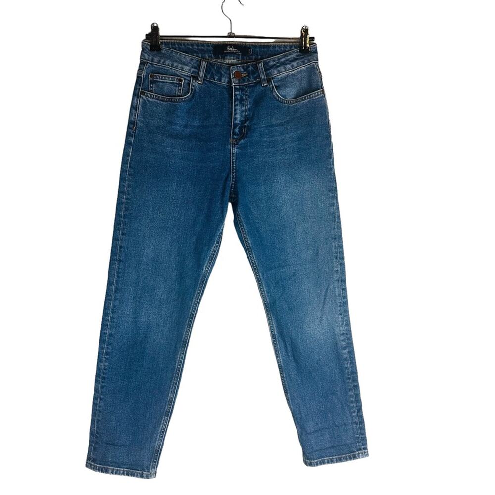 Boden Womans Sz 6R US‎ Jeans The Cambridge Ankle Slimmer Stretch Blue Pockets